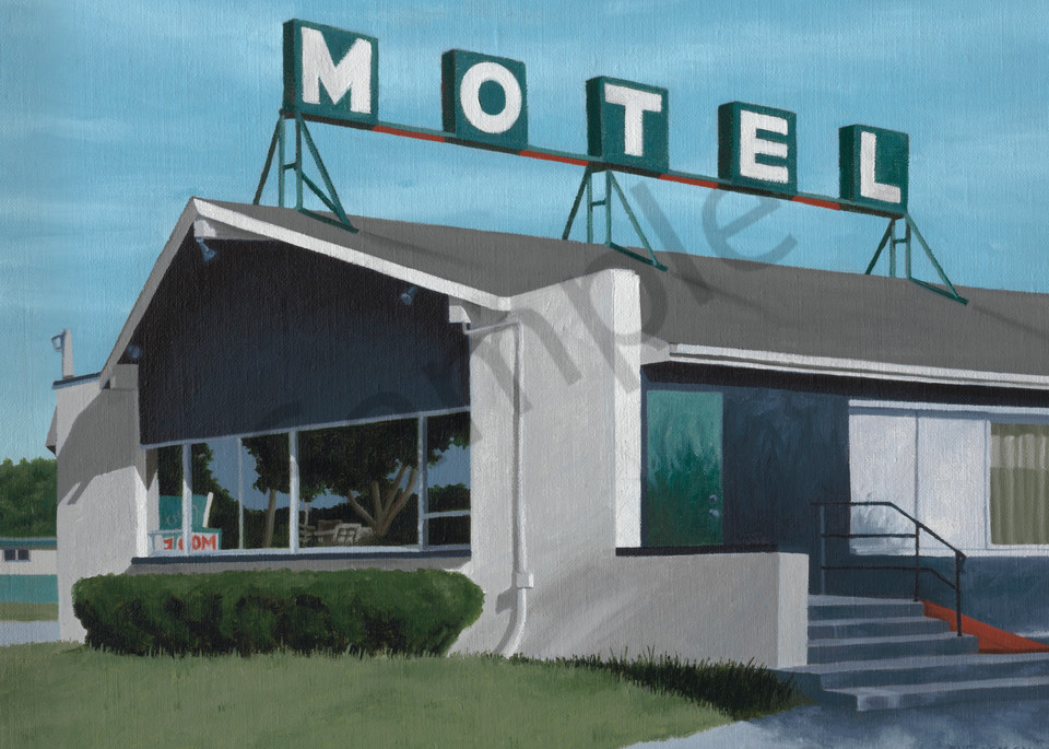 Motel Print | Roadside America Art | Madison, WI