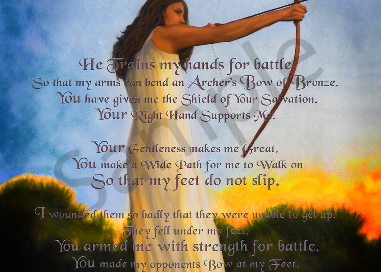 "Armed For Battle" by Constance Woods | Prophetics Gallery