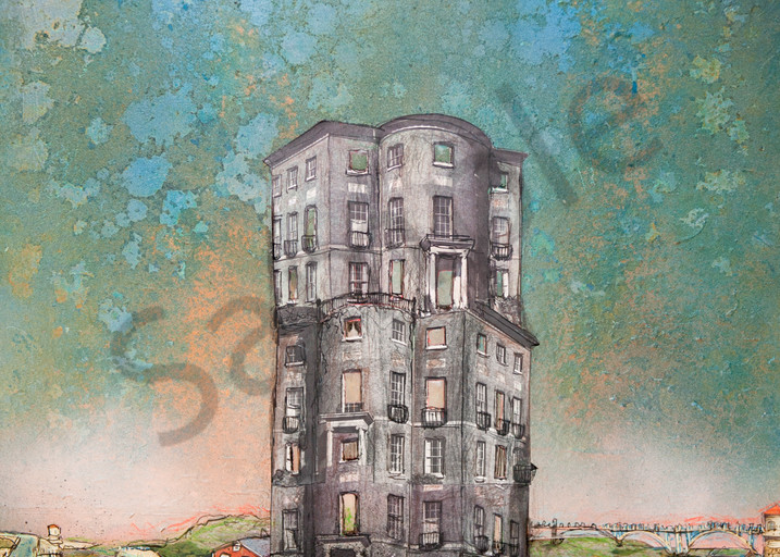 Abandoned Skyscraper Art | Haley Litzinger