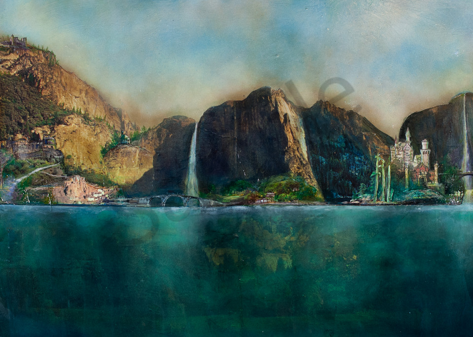 Cliff Villages And Water Art | Haley Litzinger