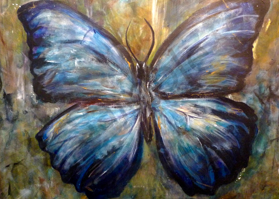 Earth Butterfly Art | Art By Dana