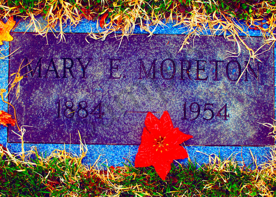Mary E Moreton Gravestone  Art | toddbreitling