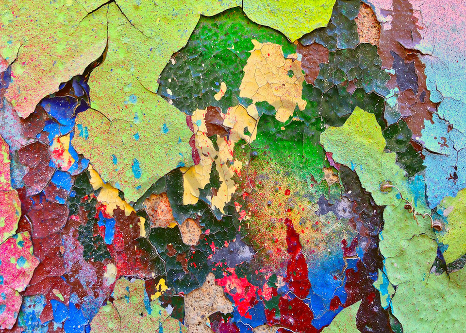 Peeling Paint Colors|Fine Art Photography by Todd Breitling|Abstract Photography|Todd Breitling Art
