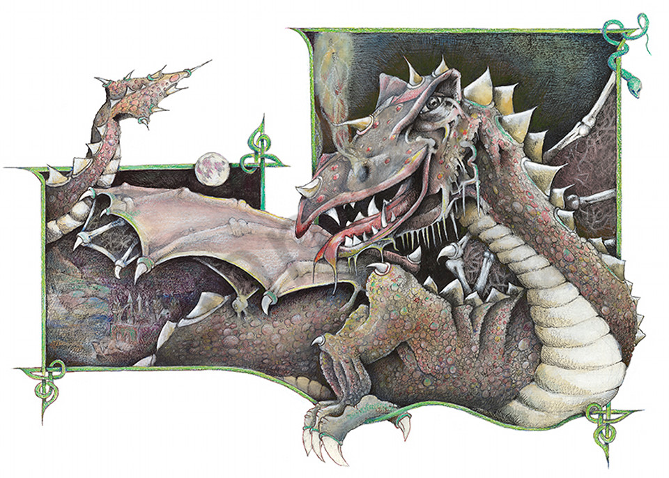 A Dragon With No Name Art | Digital Arts Studio / Fine Art Marketplace