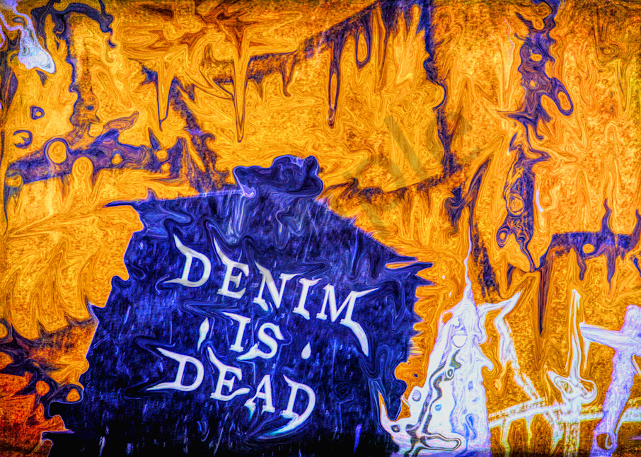 Denim Is Dead|Fine Art Photography|Graffiti and Street Photography|Todd Breitling Art|