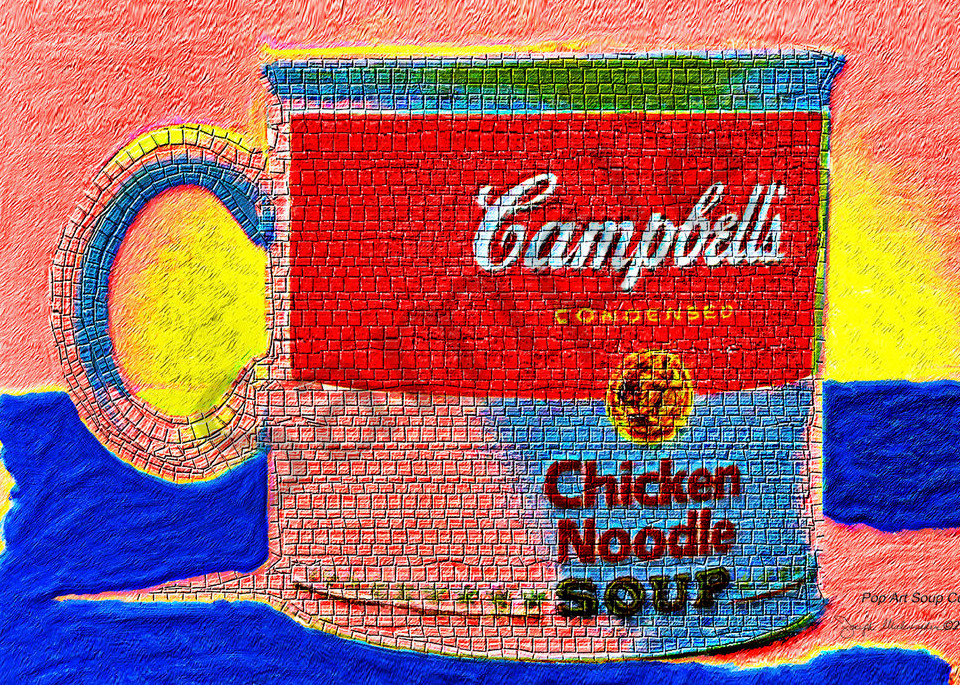 Pop Art Soup Cup - The Gallery Wrap Store