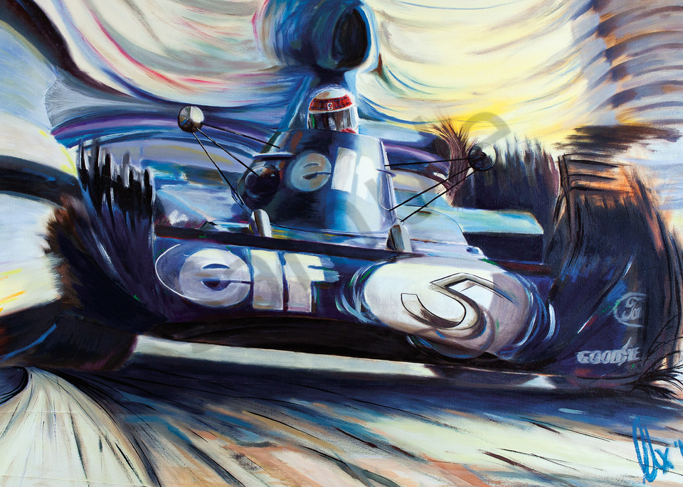 Jackie Stewart - Tyrrell-Ford 006.