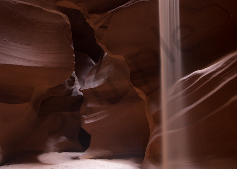 Serene Sandfall in Antelope Slot Canyon Photo for sale by Barb Gonzalez Photography