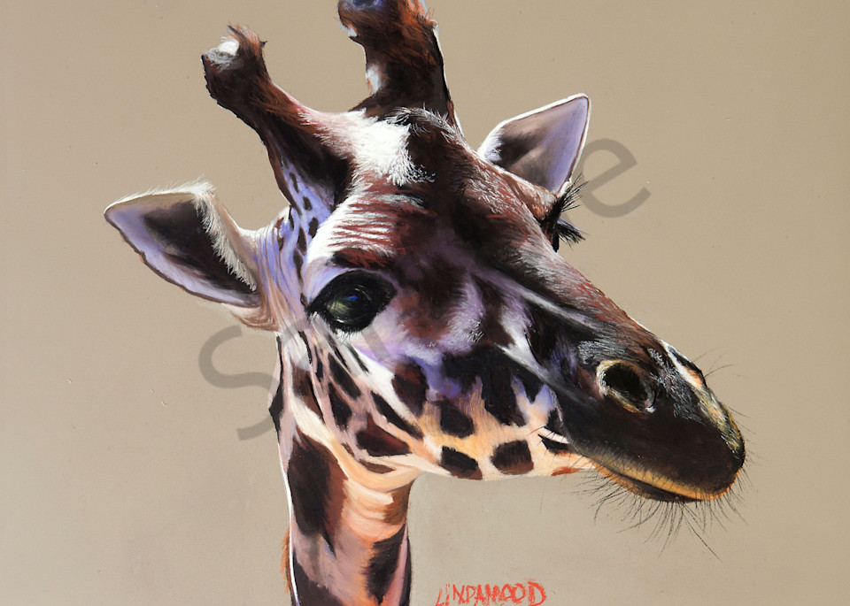 Just Giraffe Art | Lindamood Art