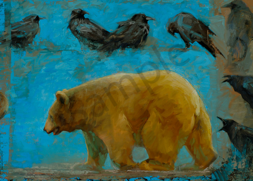 Black Bear Returns Art | Mary Roberson