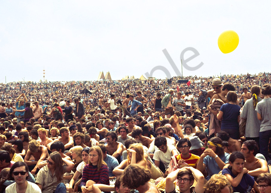 014 Woodstock Crowd Art | Cunningham Gallery