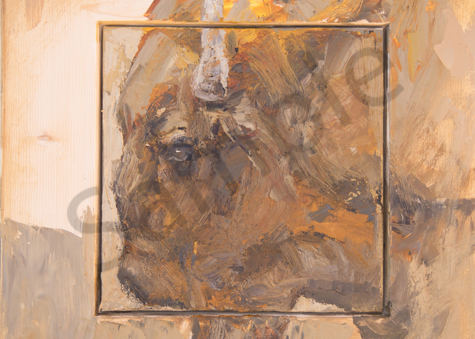 Pf Triptych Bison Art | Mary Roberson