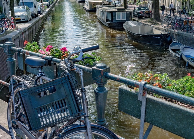Dutch, North Holland, Netherlands, Canals, Van Gogh, Rembrandt and Vermeer,  Canals of Amsterdam