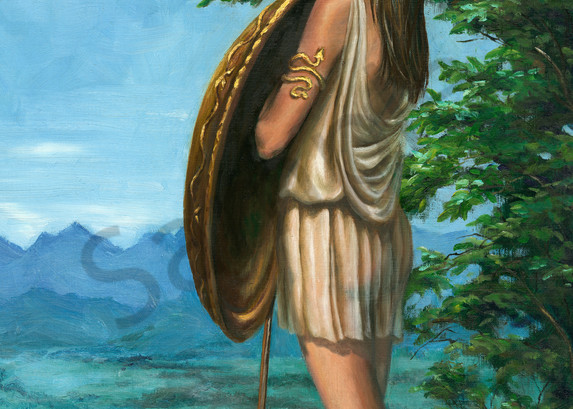 Penthesilia, Queen Of The Amazons Art | Roxana Sinex Art