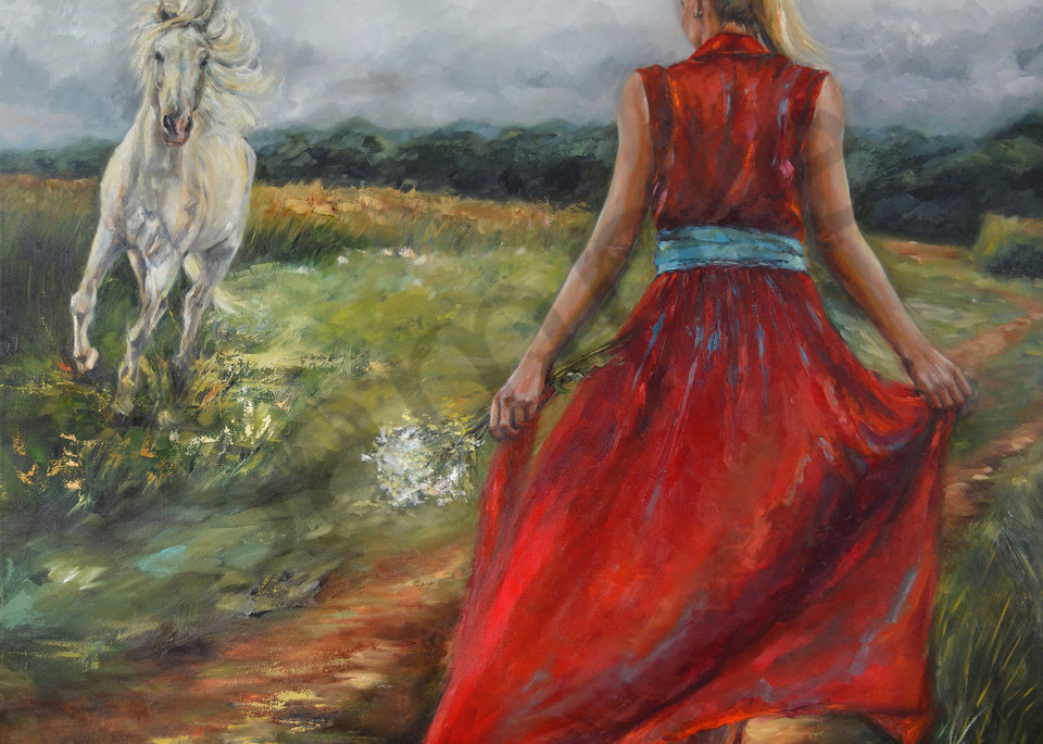 "Walking In Righteousness" by South African Artist Ronel Eksteen | Prophetics Gallery