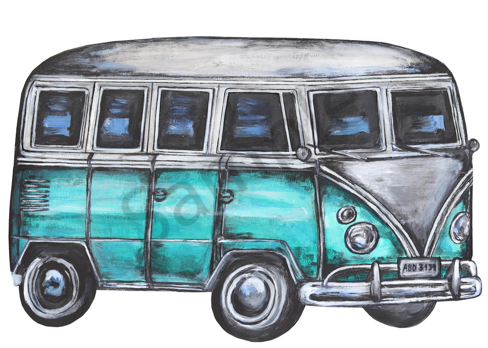 Hippy Van 2019 Art | Art By Dana