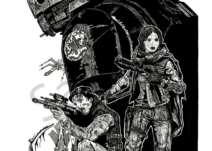 Illustration of Star Wars Rogue One