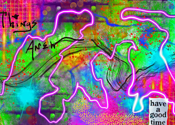 Now and Not Yet|Digital art by multi media artist Todd Breitling