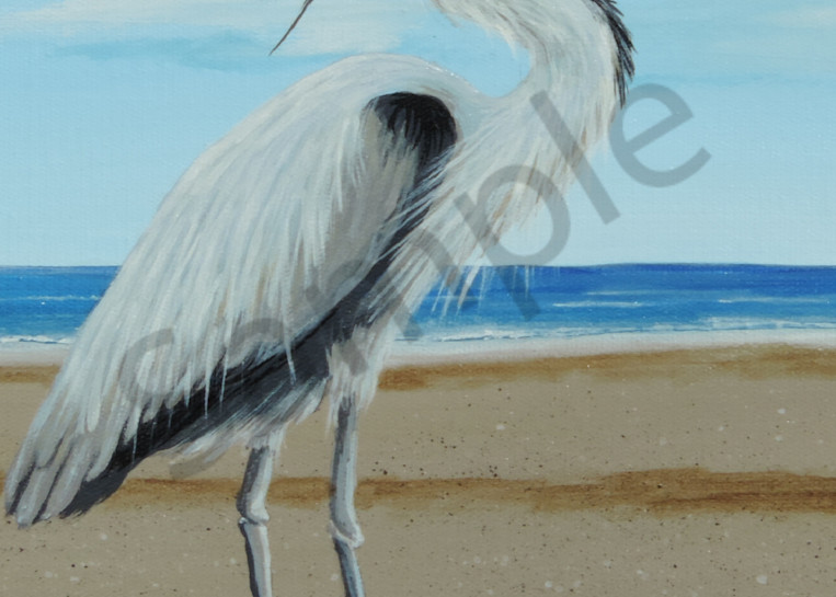 Blue Heron Art | Shore Paintings
