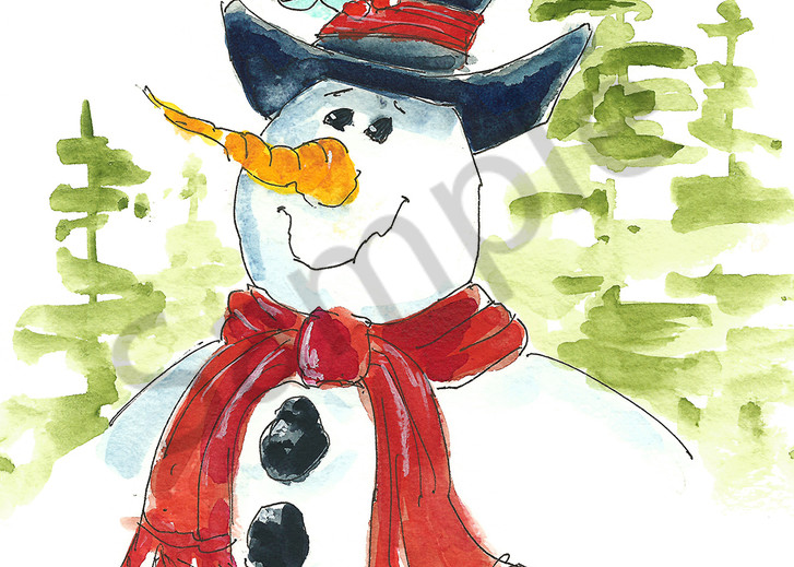 Snowman 2 Art | Cincy Artwork