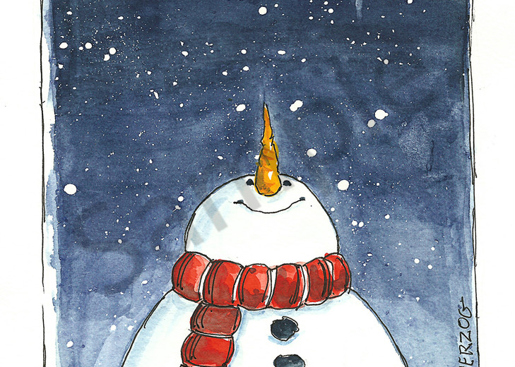 Snowman 4 Art | Cincy Artwork