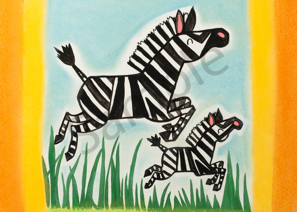 Z Is For Zebra Art | arteparalavida