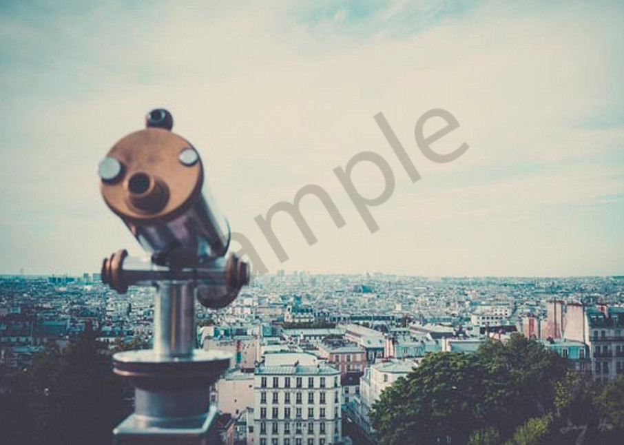 Montmartre Skyline From Sacre Coeur  Art | AngsanaSeeds Photography
