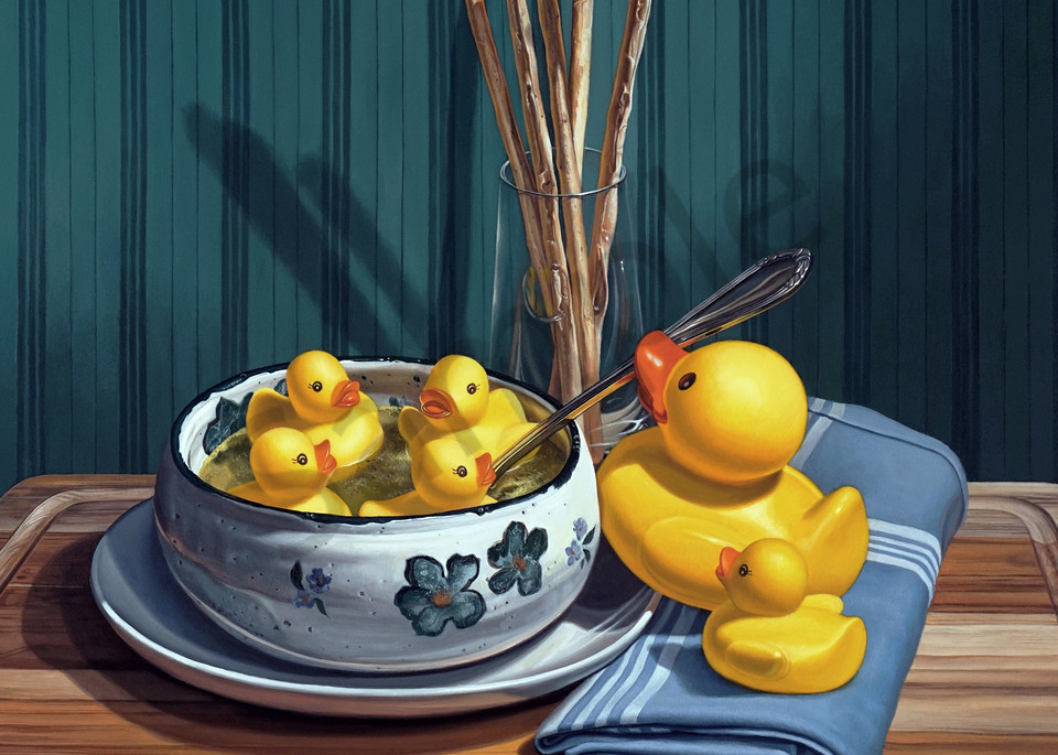 "Duck Soup" print by Kevin Grass
