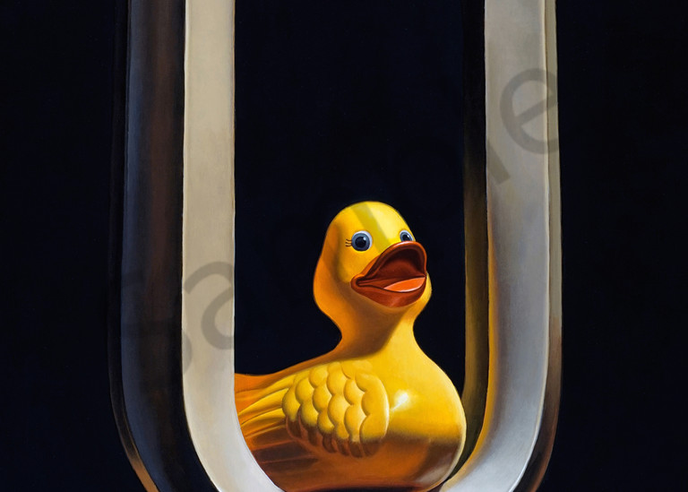 "Duck U" print by Kevin Grass
