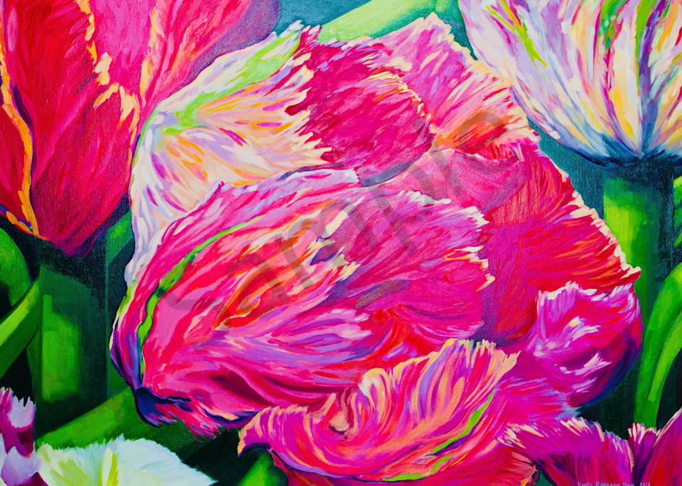 Man Tulips Art | Karla Roberson Man