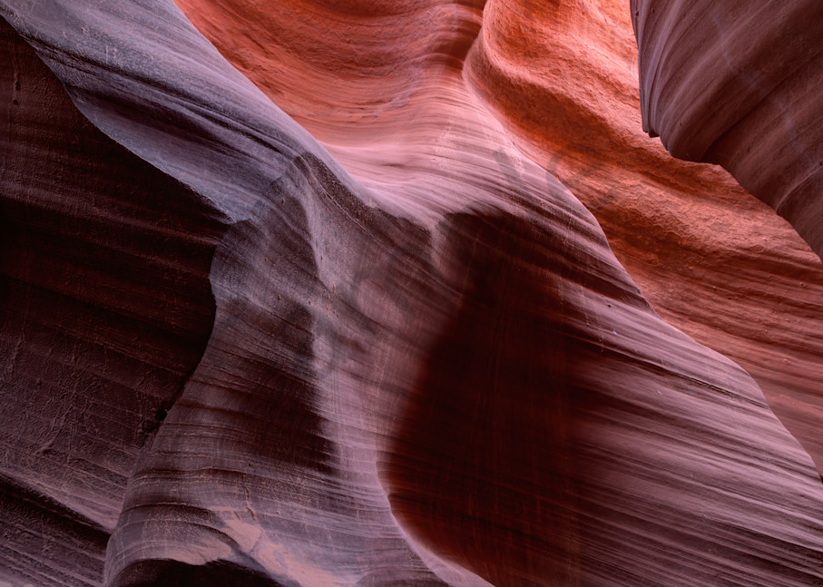 Sandstone waves in slot canyon