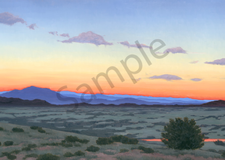 Desert Sky Aglow Art | Terry Sauve Fine Art 