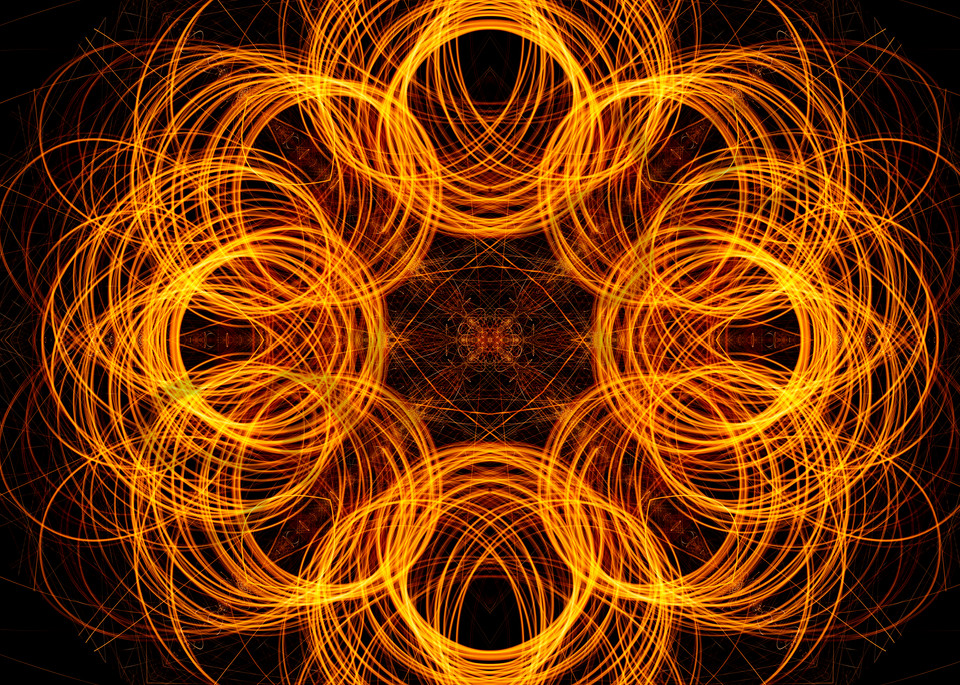 Rings of Fire Photograph