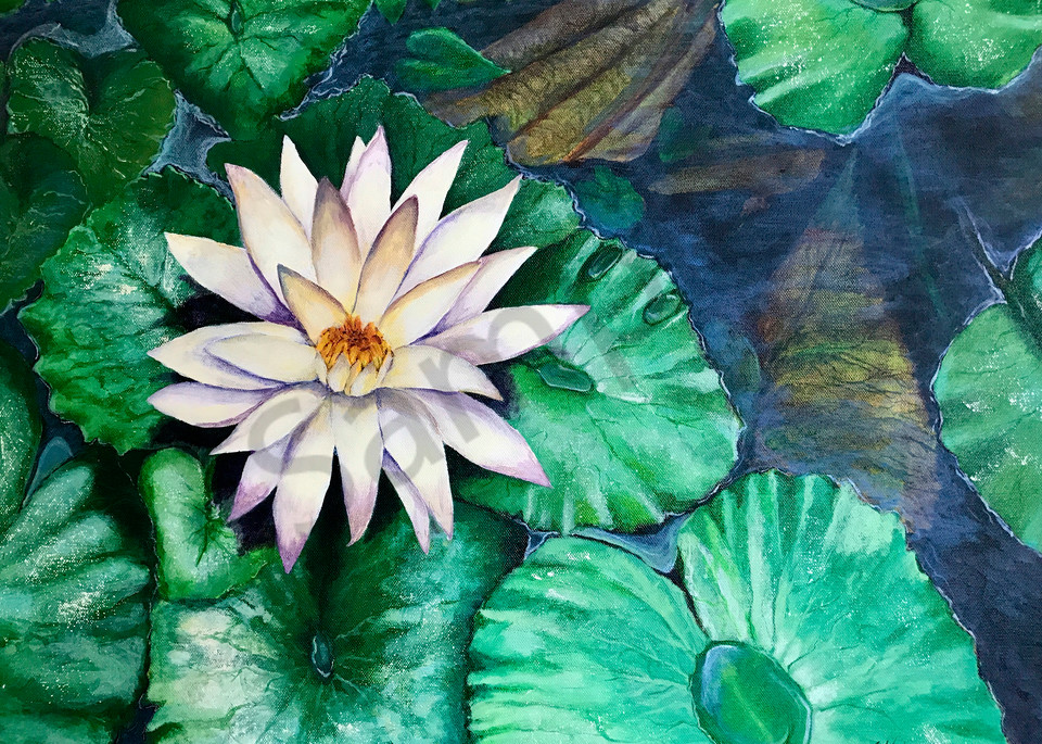 Balinese Lily Art | Walentuk Studio
