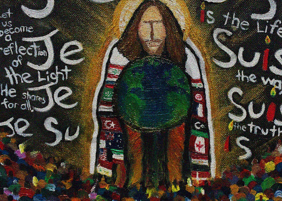 Jesus is the life, the way and the truth fine art print.