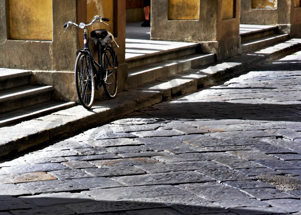 Shop for Florence, Italy Photographic Art | Bicycle in Waiting