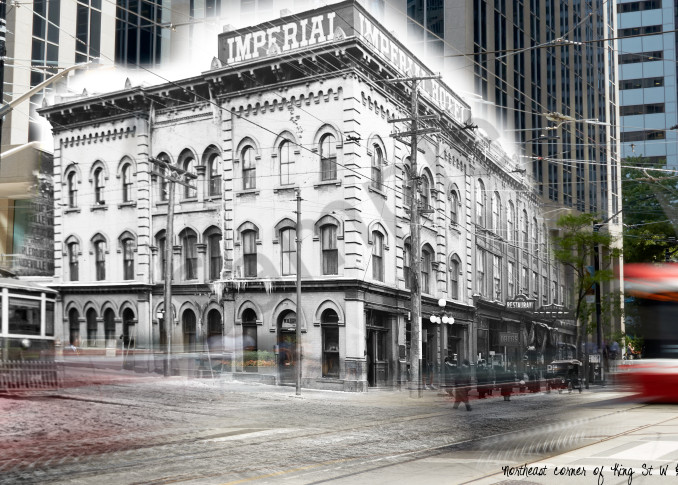 Past Present - Imperial Hotel