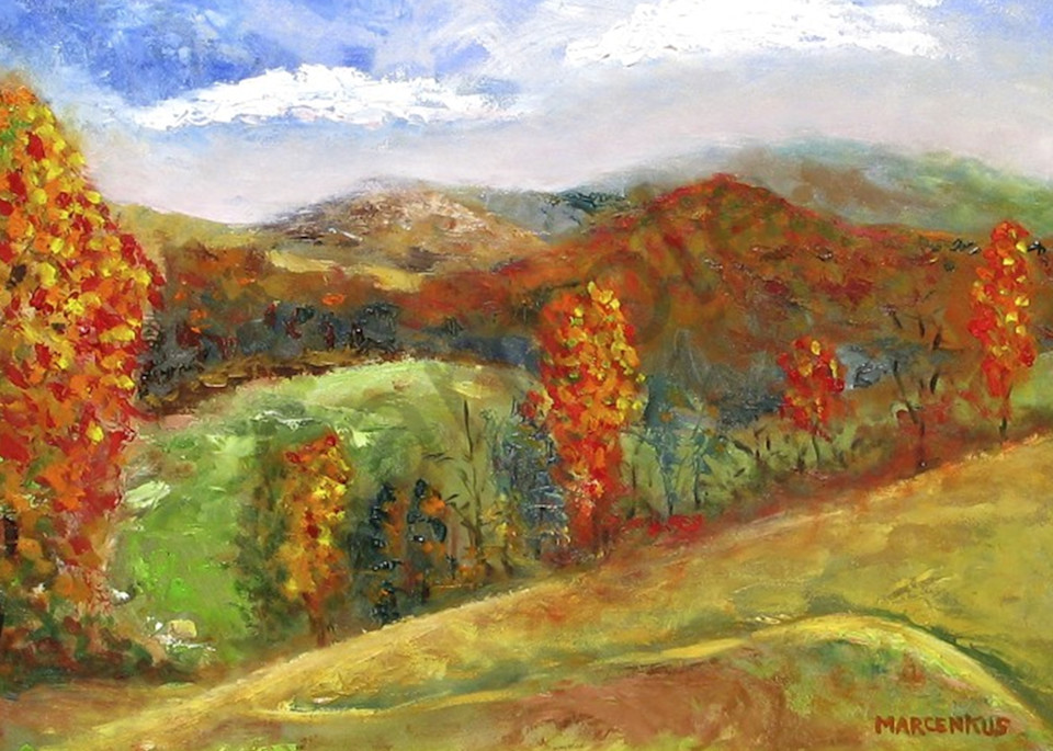 Fall At Blue Mountain Mist  Art | Al Marcenkus Art, LLC