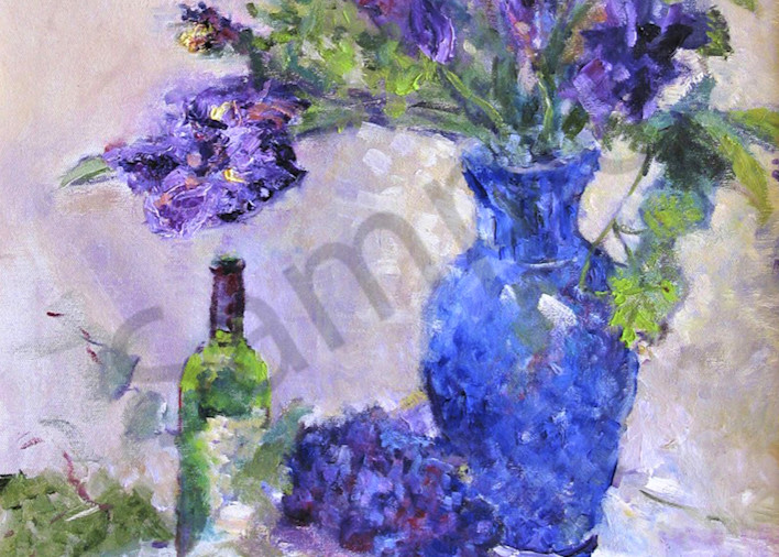 Blue Vase  Art | Al Marcenkus Art, LLC
