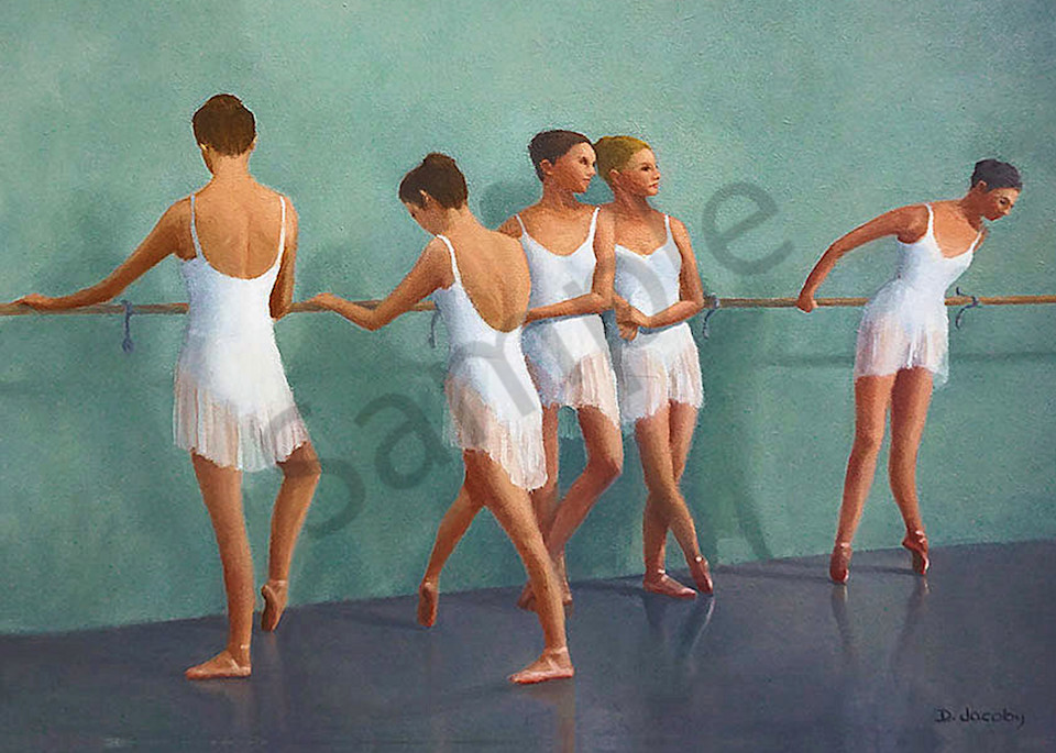 At The Barre Art | JWTinspired