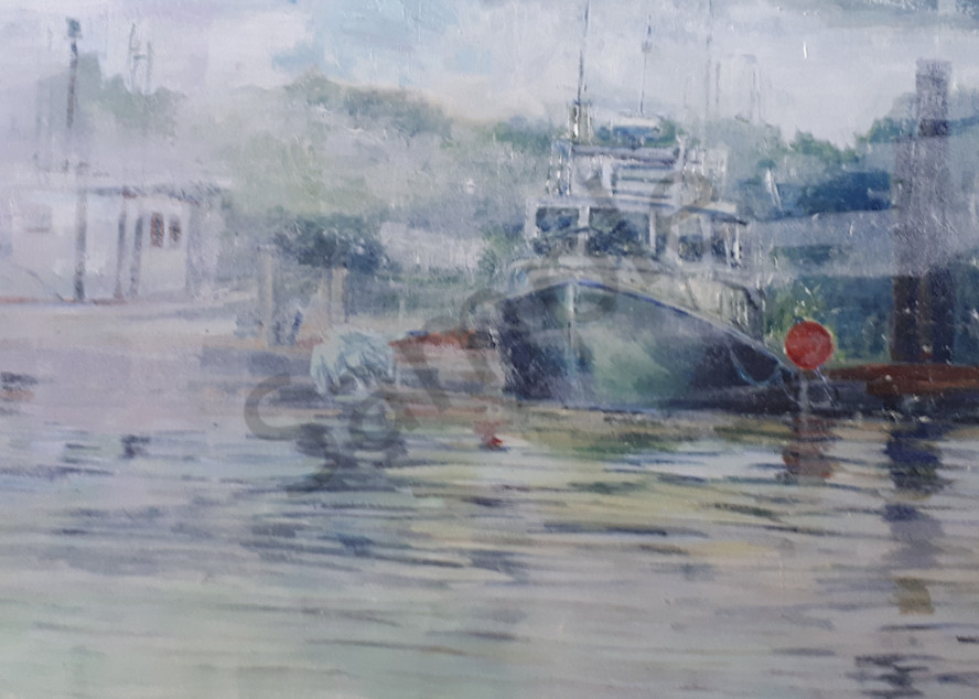Fishing Boat In The Fog R Art | kathleenschmalzartist