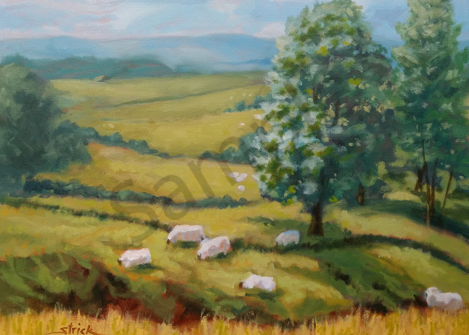 Sheep May Safely Graze Art | Strickly Art
