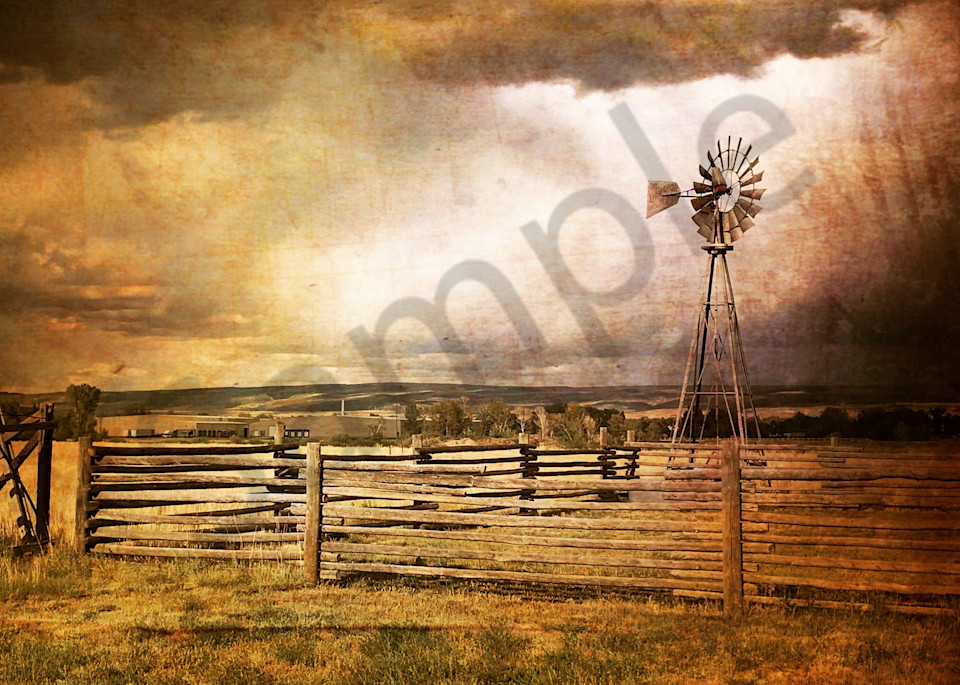 Wyoming Farmstead Memory Photography Art | Christensen Photography