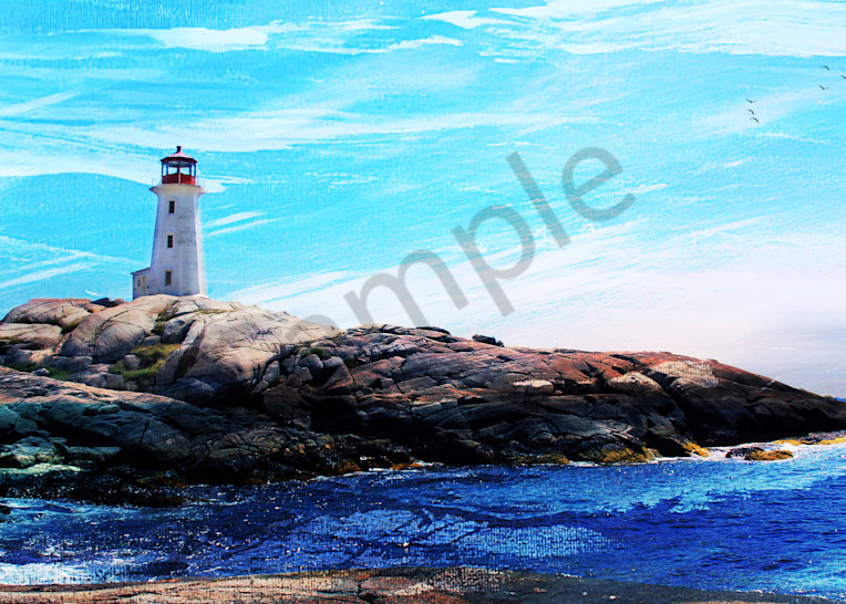 Peggys Cove Lighthouse Photography Art | Michael G. Stanford Photography INC