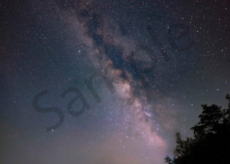 Milky Way from Hemlock Lake