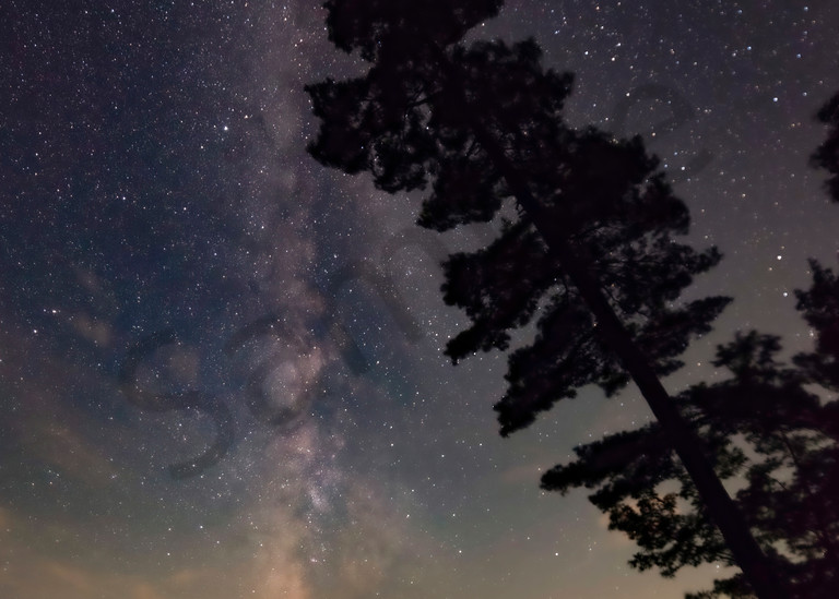 Milky Way from inspiration Point in Letchworth SP, NY