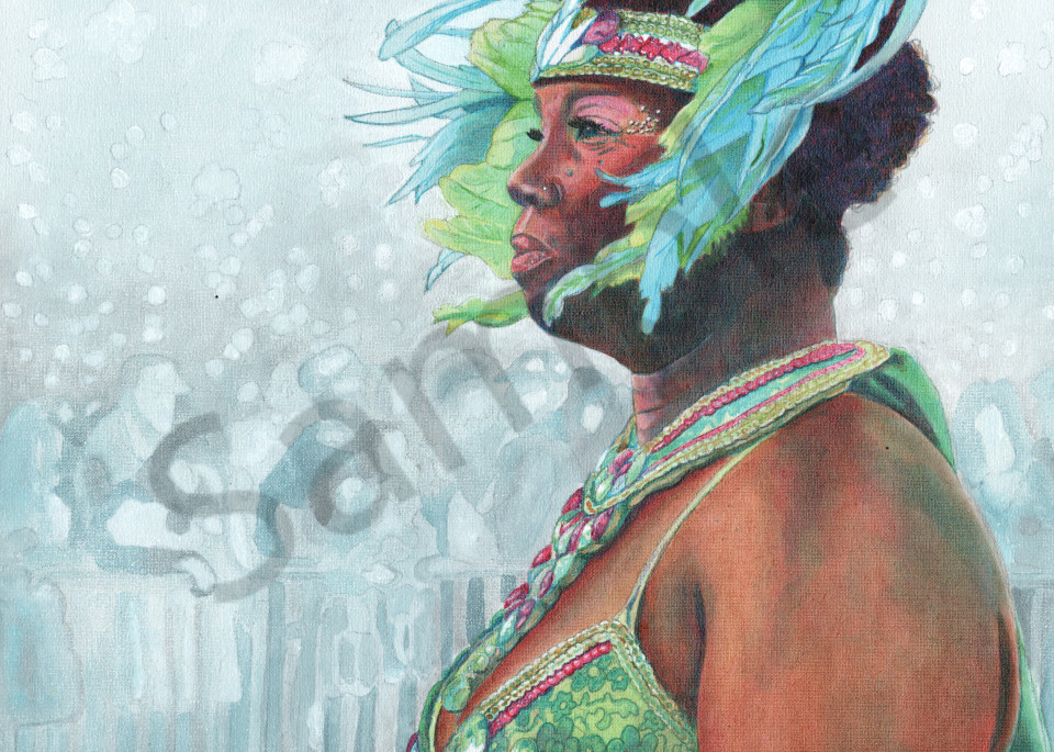 20. Dinah   Crucian Carnival Series Xx Art | Michele Tabor Kimbrough