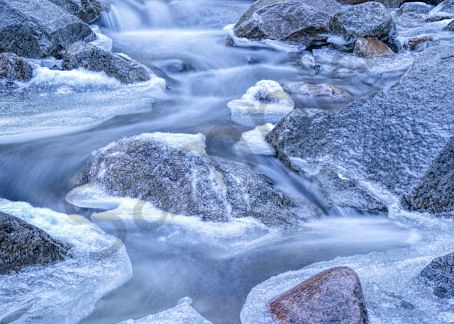 Bridalveil Creek Ice Photography Art | johnkennington