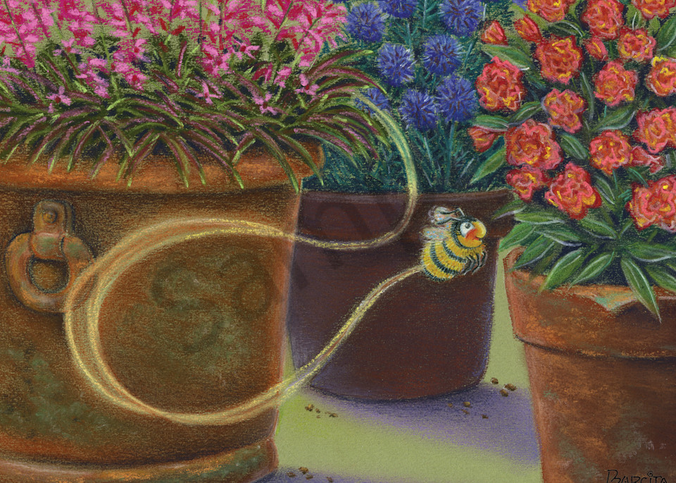 Flower Pots Art | CREATION'S JOURNEY