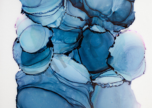 Blue Ink 1 Big Art | Cincy Artwork